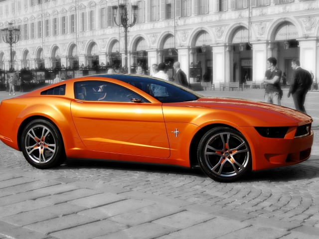 car, машина, авто, ford mustang, giugiaro