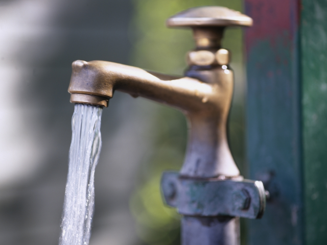 water tap, макро, напор, вода, труба, водопроводный кран, медь