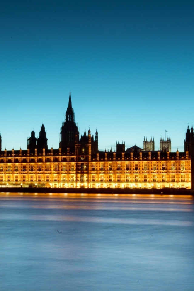 big ben, thames river, лондон, англия, night, england, ночь, uk, london