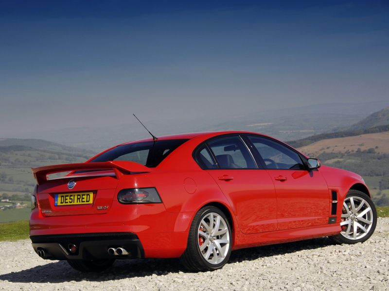 red, vauxhall, задняя часть, vrx8