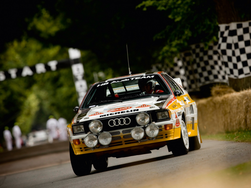 группа б, audi, ралли, ауди, quattro, легендарный автомобиль, 1983, rally car, group b, start, кватро