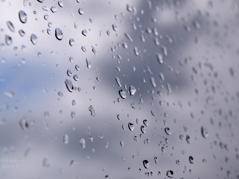 вода, окно, капли, дождь