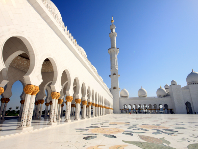 мечеть шейха зайда, арки, площадь, grand mosque