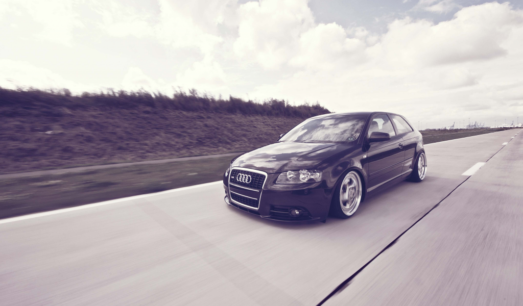 фото, auto, скорость, cars walls, a3, обои авто, cars, езда, audi wallpapers, audi a3