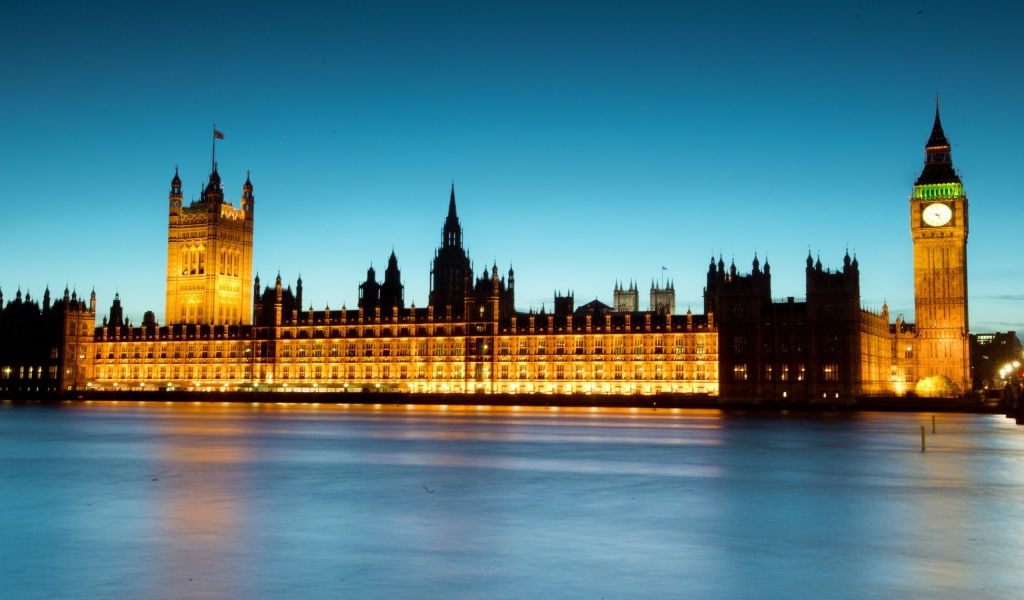 лондон, ночь, uk, thames river, night, англия, london, england, big ben