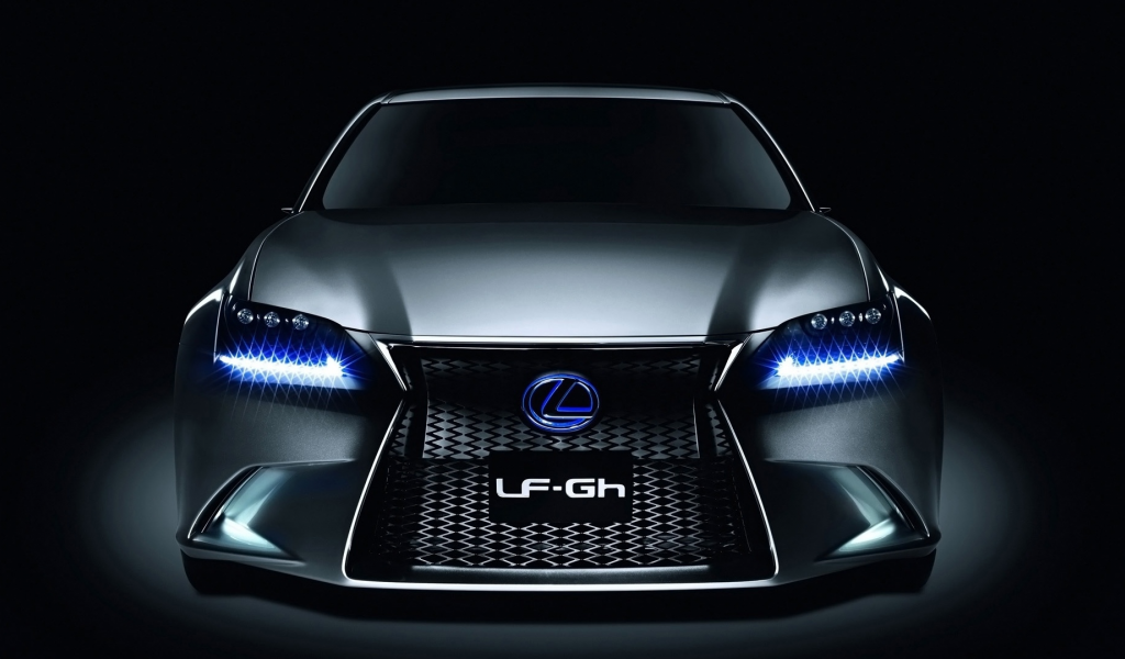 car, lexus, lf-gh, hybrid, concept