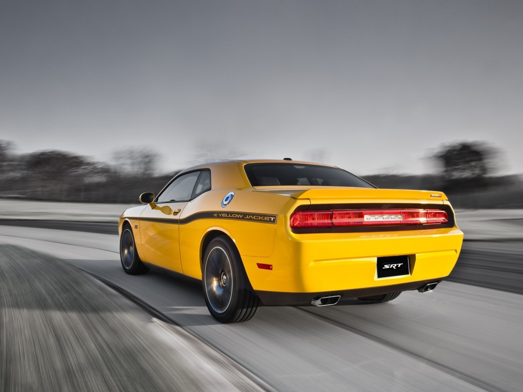 додж, yellow, challenger, 392, srt8, jacket, dodge