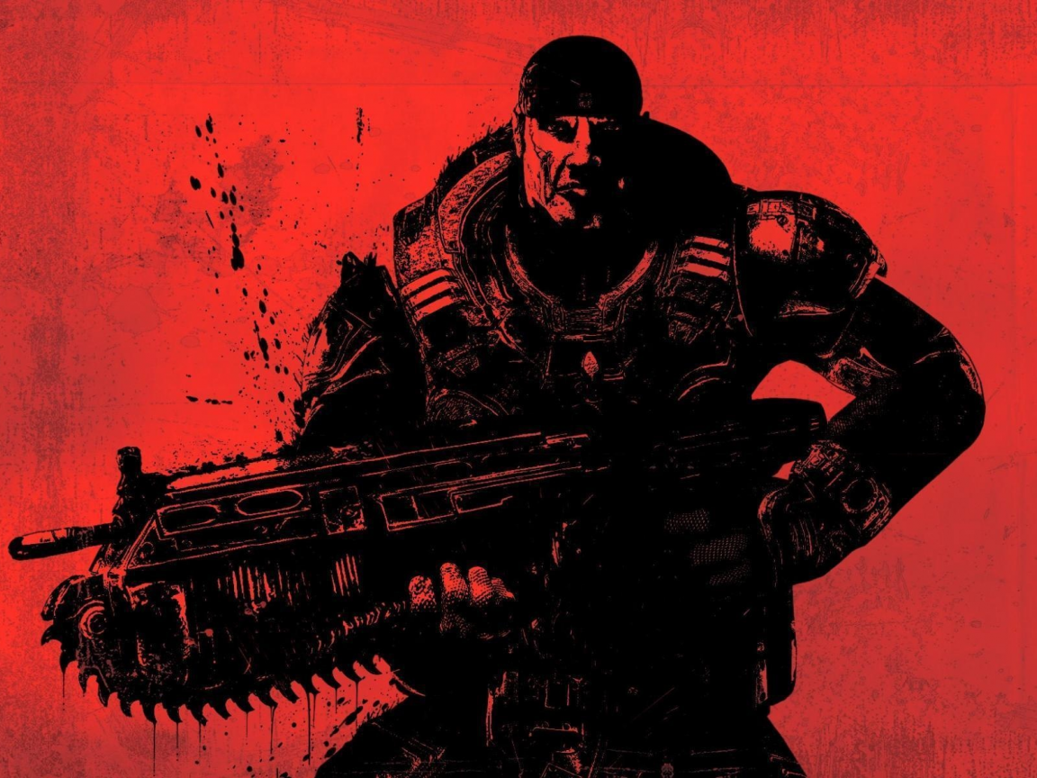 шутер от третьего лица, gears of war 3, броня, оружие, microsoft game studios