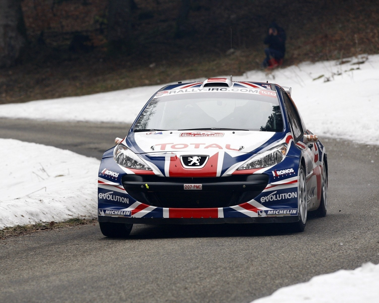 peugeot, ралли, гонки, трек, monte carlo rally 2011