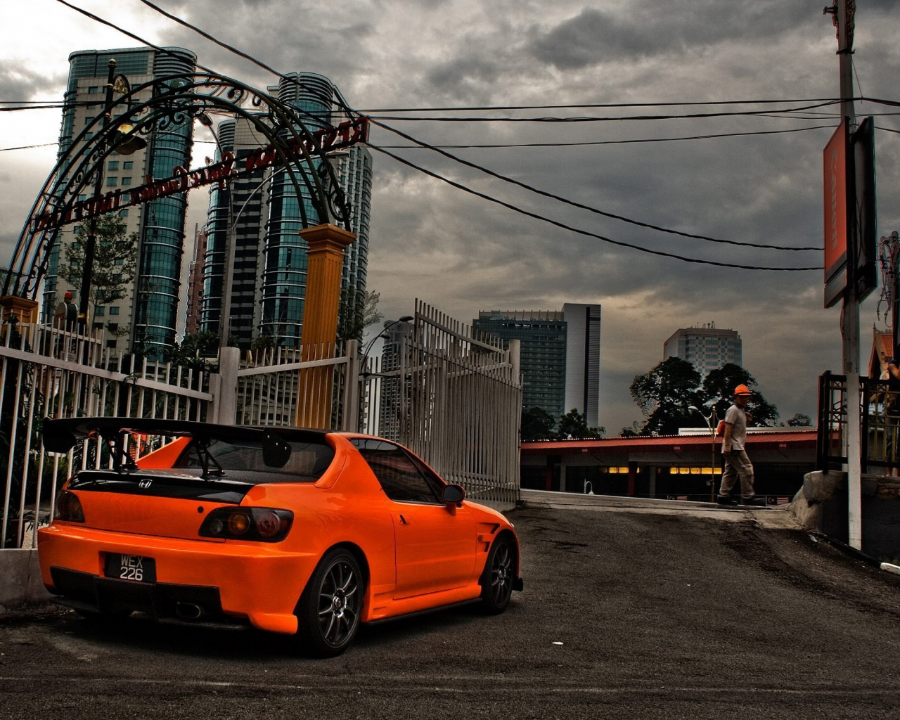 orange, s2000, racer