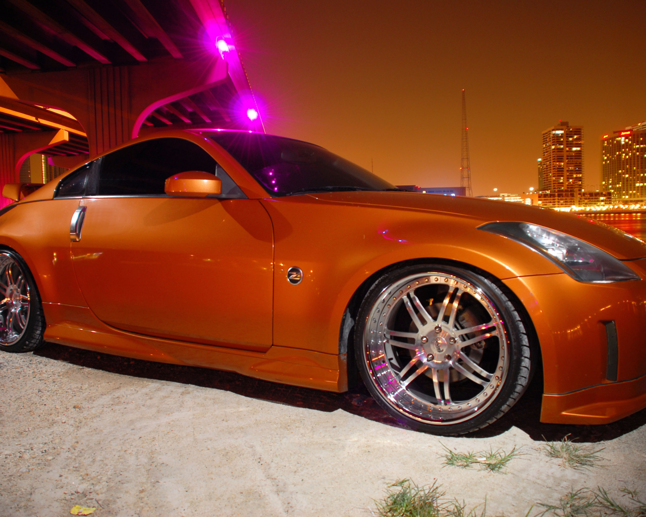 350z, onsevas wheels r 77, nissan