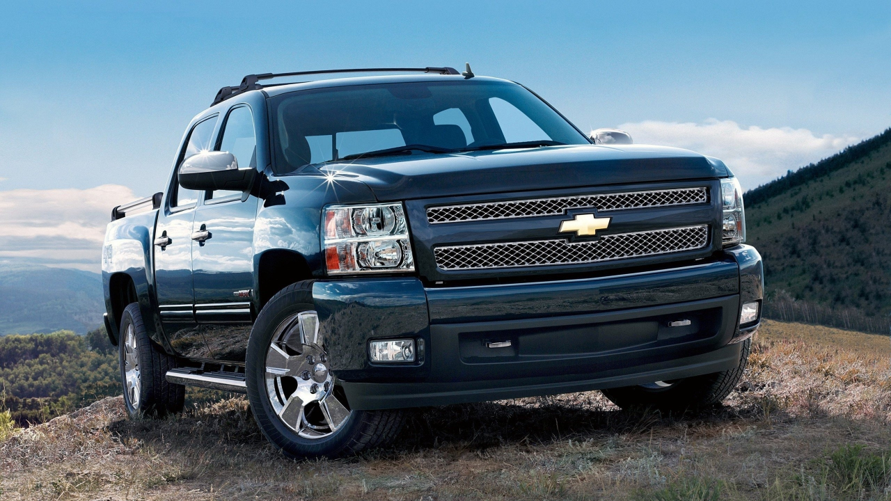 chevrolet, silverado, внедорожник