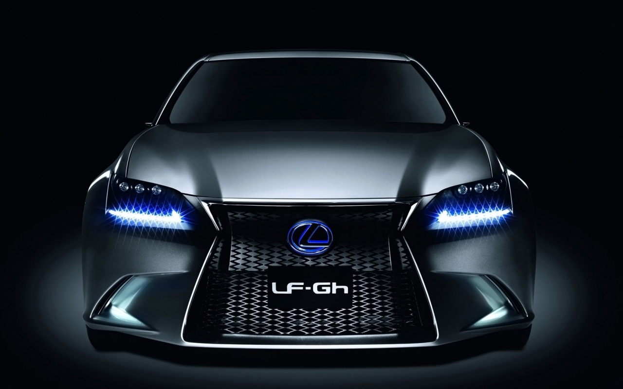 car, lexus, lf-gh, hybrid, concept