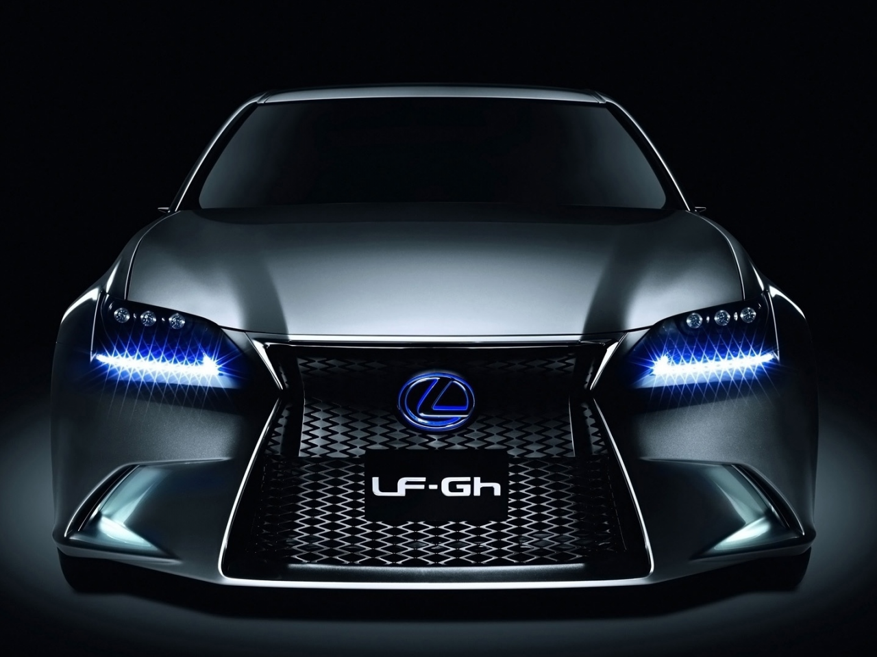 car, lexus, lf-gh, hybrid, concept