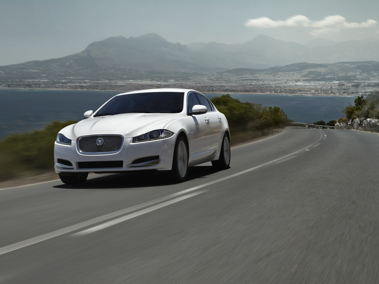 jaguar, xf, море