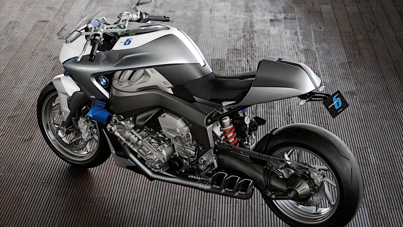 motorrad, бмв, bmw, мотоцикл, concept 6