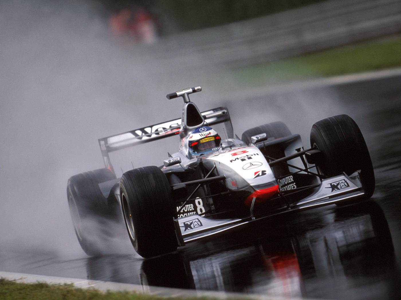 mclaren, mercedes-benz, formula 1, макларен, mp4-13, формула 1, мика хаккинен, mika hakkinen, 1998, f1