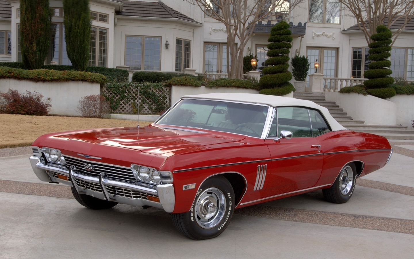 1968, convertible, ss 427, impala