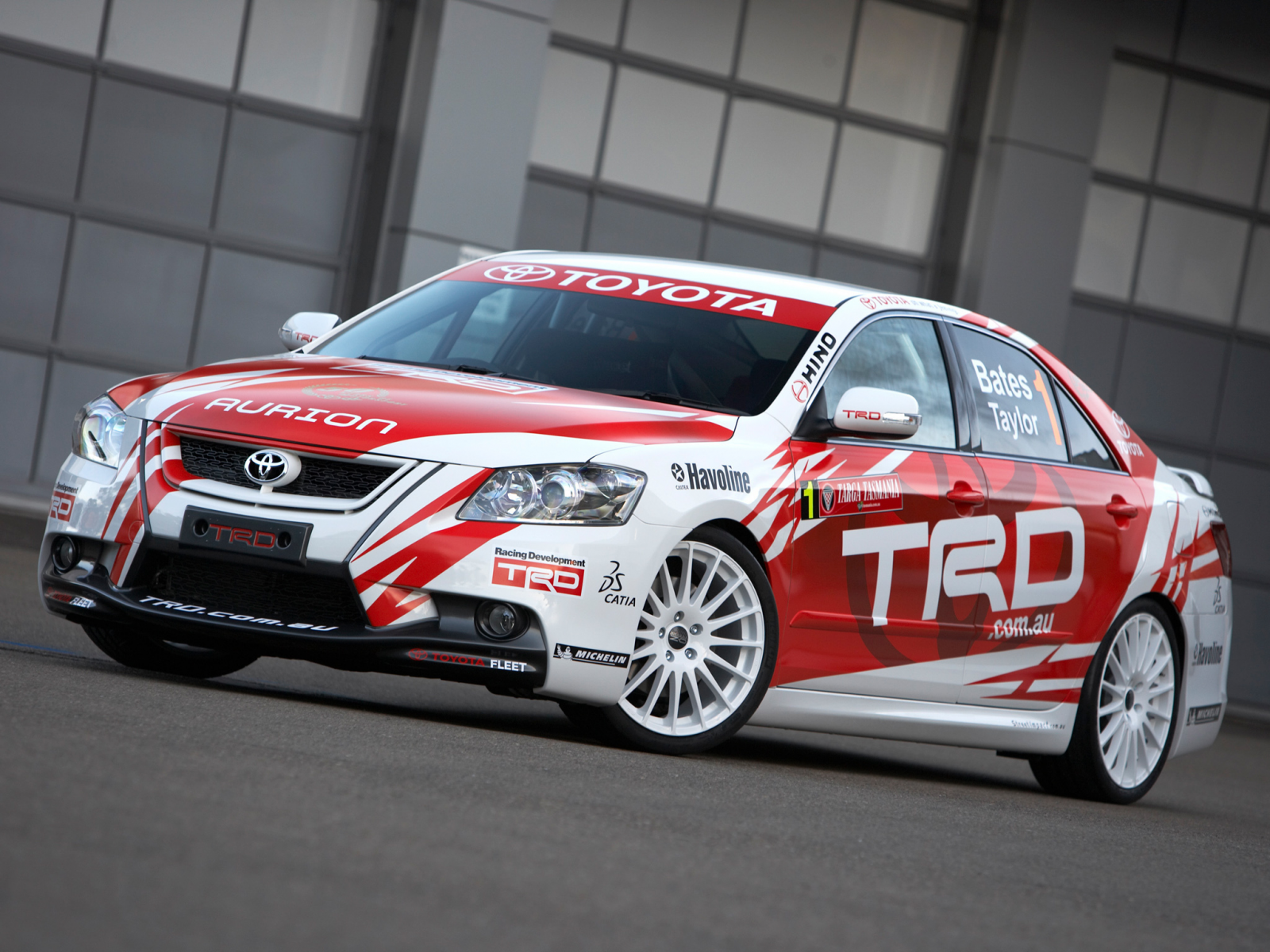 aurion, race, trd, передняя часть, toyota, car