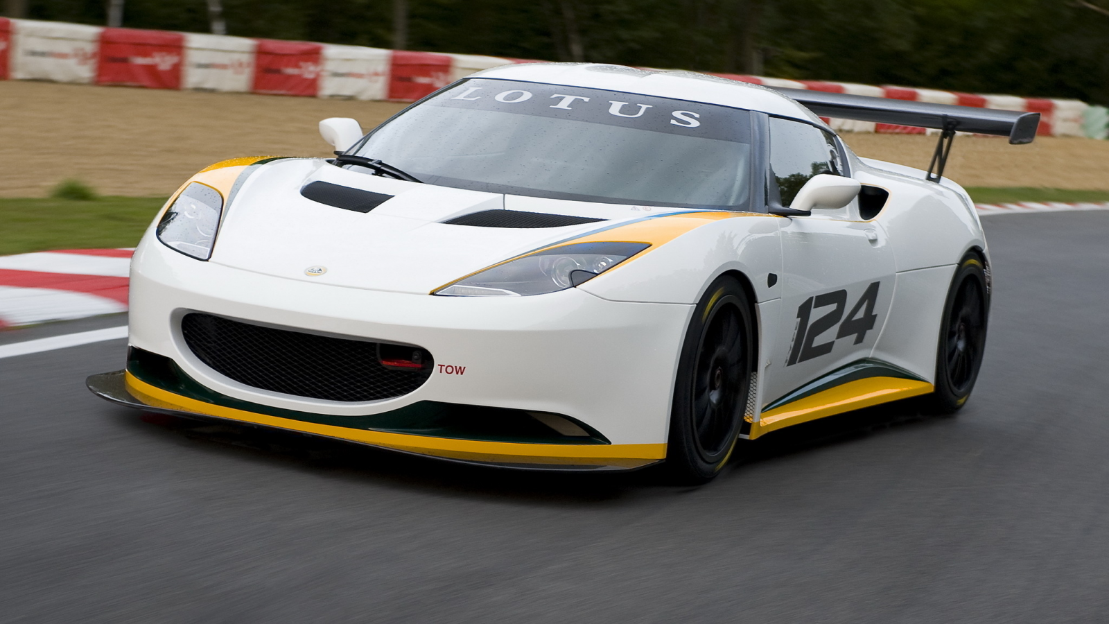 левый бок, lotus, evora, лотус, передняя часть, трасса, евора, type 124, racecar, endurance