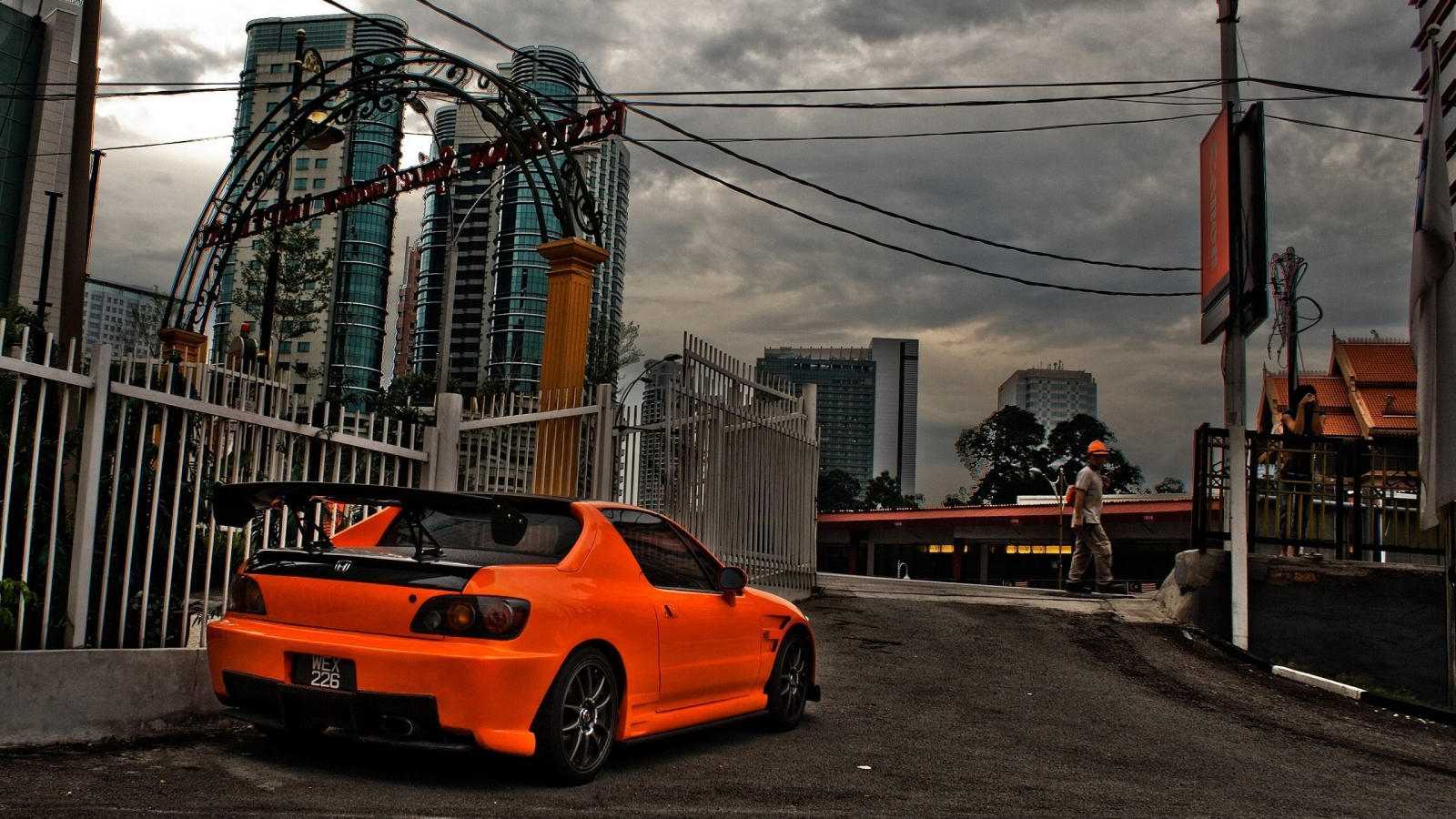 orange, s2000, racer