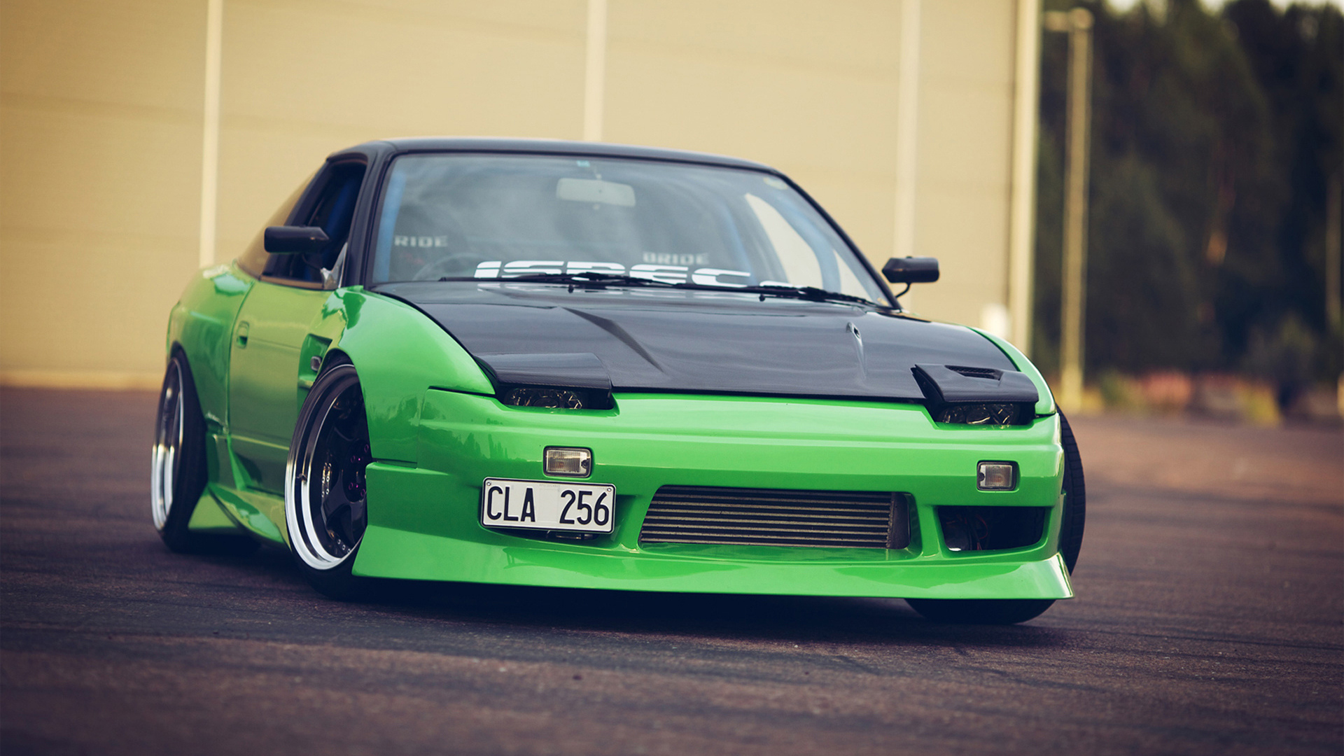 nissan, 240sx, ниссан, green