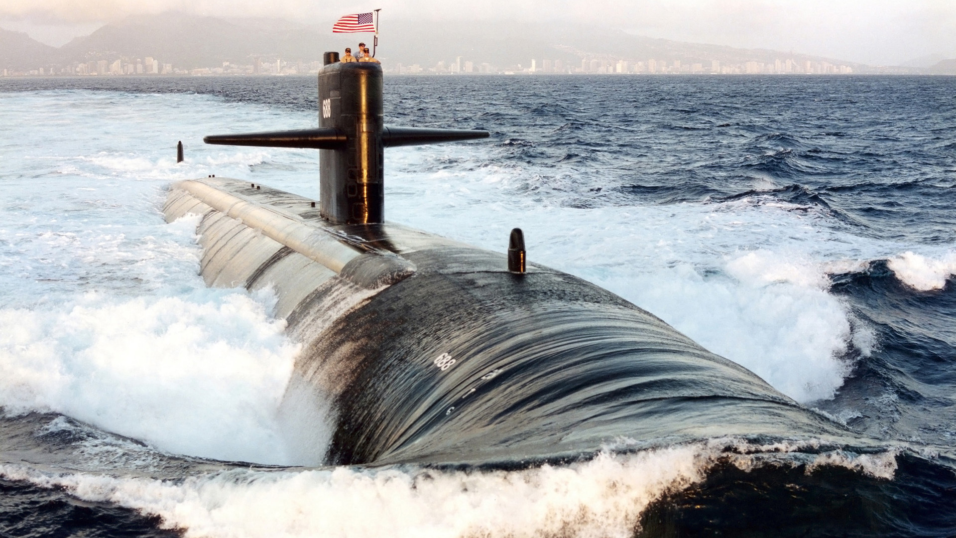 submarine, подлодка, uss los angeles, ssn-688