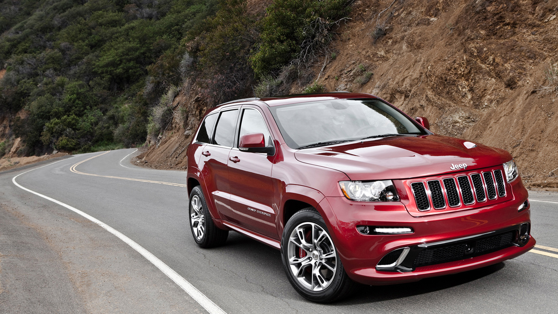 grand cherokee 2011, srt-8, мощный джип