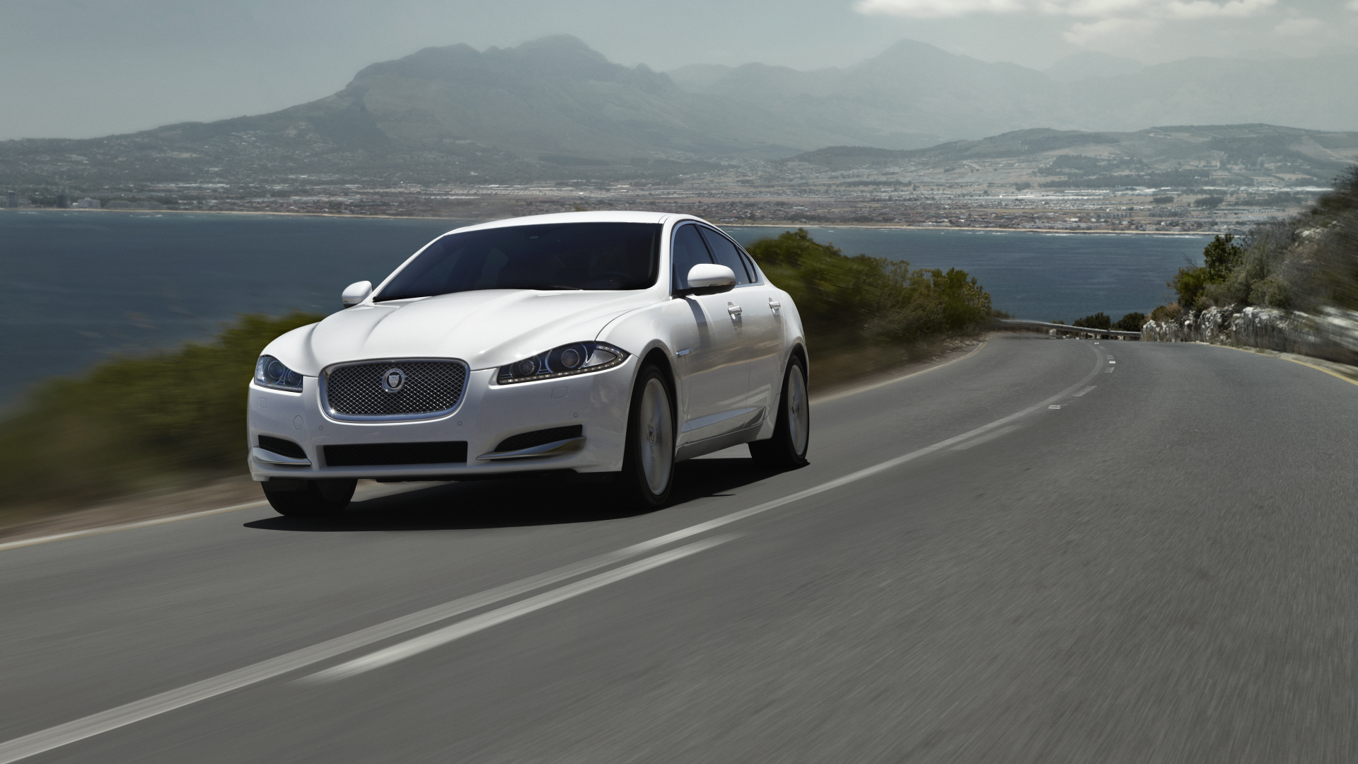 jaguar, xf, море