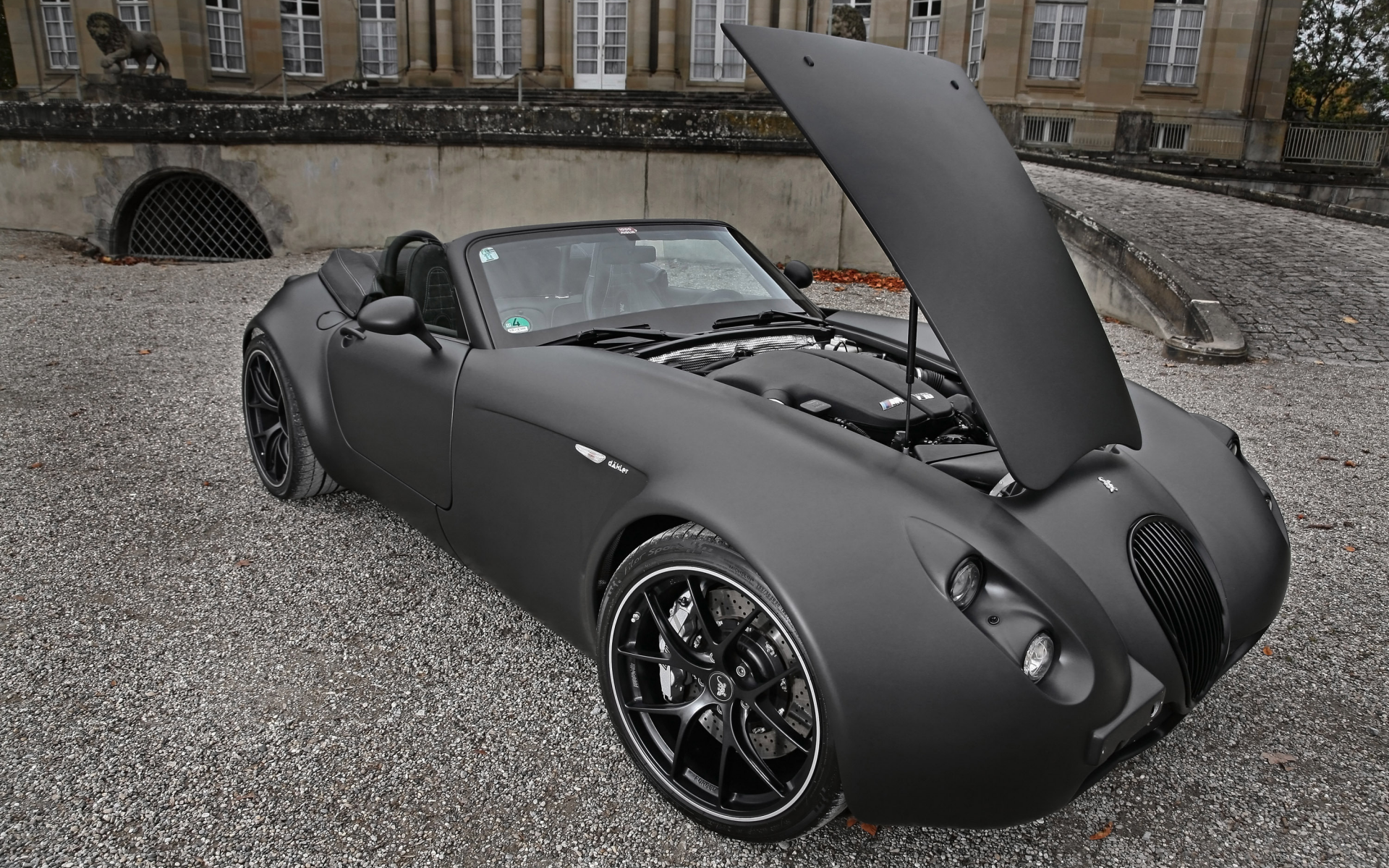 машина, car, engine, 3000x2000, мотор, двигатель, wiesmann black bat