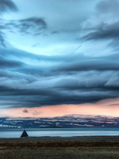 iceland, north atlantic, europe, clouds, the weather station, исландия