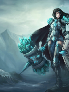тарик, female, gay lord, taric, lol, league of legends, support