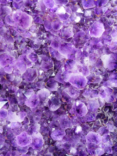 crystals, фиолетовый, кристалы