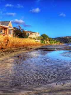 south africa, пляж, leisure island beach