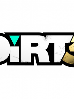логотип, надпись, игра, dirt 3