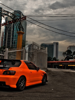 orange, s2000, racer