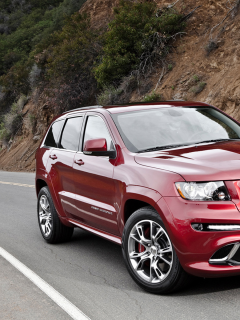 grand cherokee 2011, srt-8, мощный джип