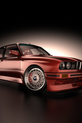 e30m3, bmw, front