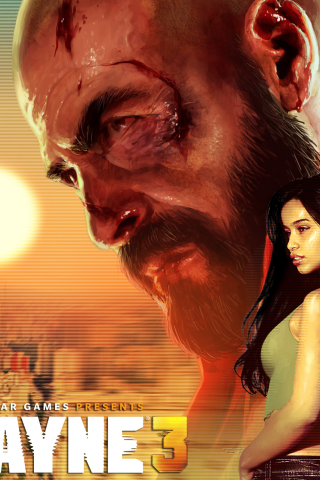 city, helicopter, sun, girl, ak-47, max payne 3