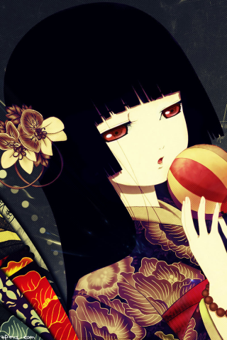 hell girl, девушка, аниме