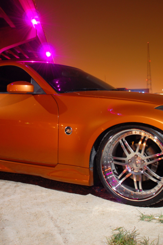 350z, onsevas wheels r 77, nissan