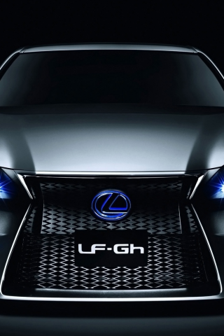 car, lexus, lf-gh, hybrid, concept