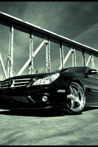 mercedes, cls 55, on 360 forged straight 5ive