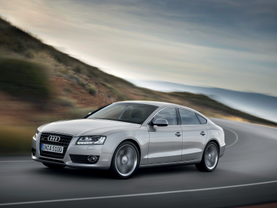 a5 sportback, silver, audi