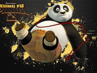 мультфильм, kung fu panda 2, кунг-фу панда 2, по, брызги