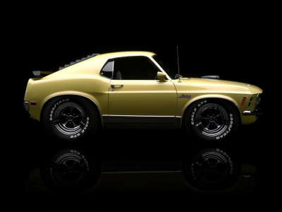 mach 1, mustang, отражение, deviantart, mini