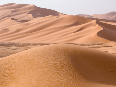 пустыня, африка, ливия, песок, холмы, дюны