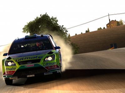 ford, focus, дорога, rally, ралли, пыль