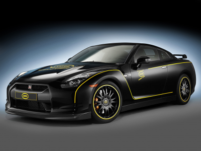 black, gt-r, передняя часть, nissan, cobra technology