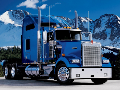 горы, kenworth, w900